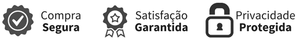 Compra segura e garantia de 7 dias